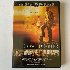 💜 Coach Carter DVD Movie widescreen Samuel L Jackson